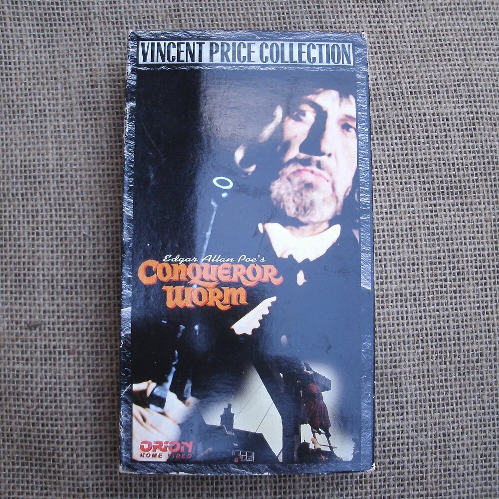 Conqueror Worm Vincent Price Collection VHS Tape 1968